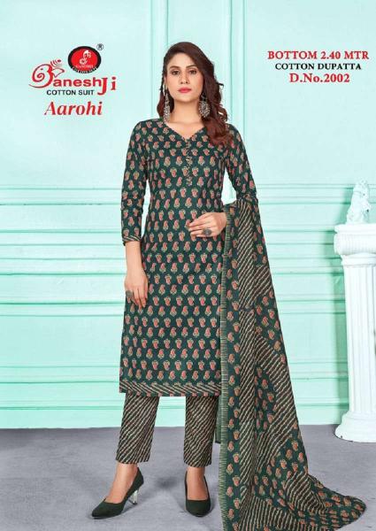 Ganeshji aarohi vol-2 wholesale dress material retailers in mumbai